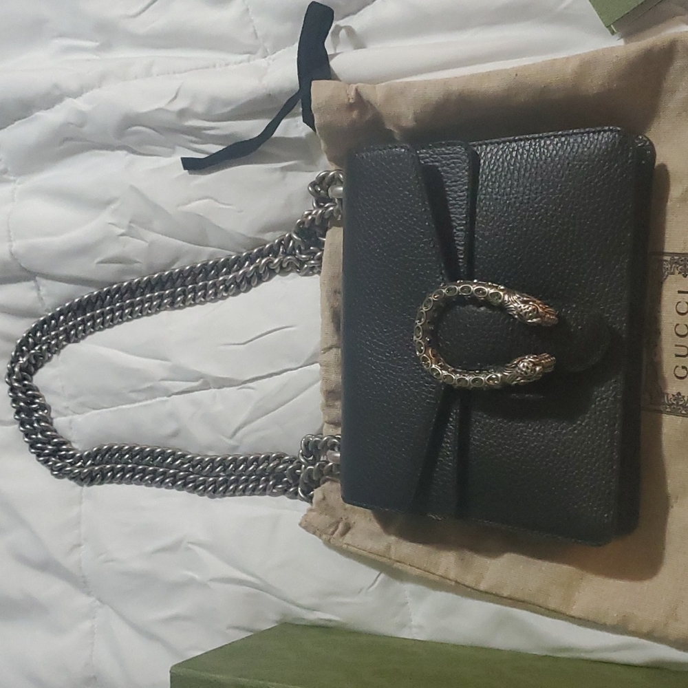 Authentic Dionysus leather mini bag